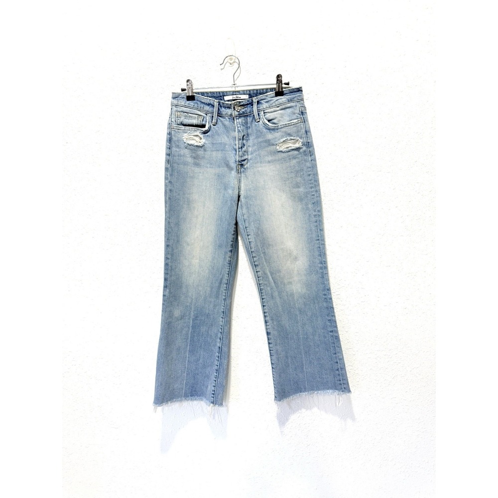 Sam Edelman  The Chelsea Wide Leg Crop Denim Womens Jeans Size‎ 26